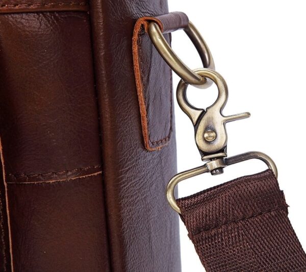 bolsa carteiro em couro legitimo para notebook pasta masculina grande 19