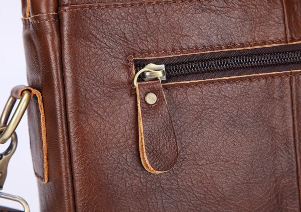 bolsa carteiro em couro legitimo para notebook pasta masculina grande 21
