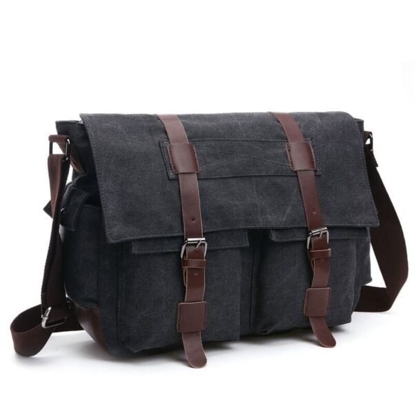BOLSA CARTEIRO GRANDE EM LONA - Image 6