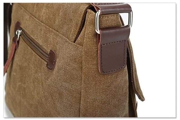 BOLSA CARTEIRO DE LONA CLÁSSICA - Image 11