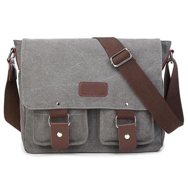 BOLSA CARTEIRO DE LONA CLÁSSICA - Image 2