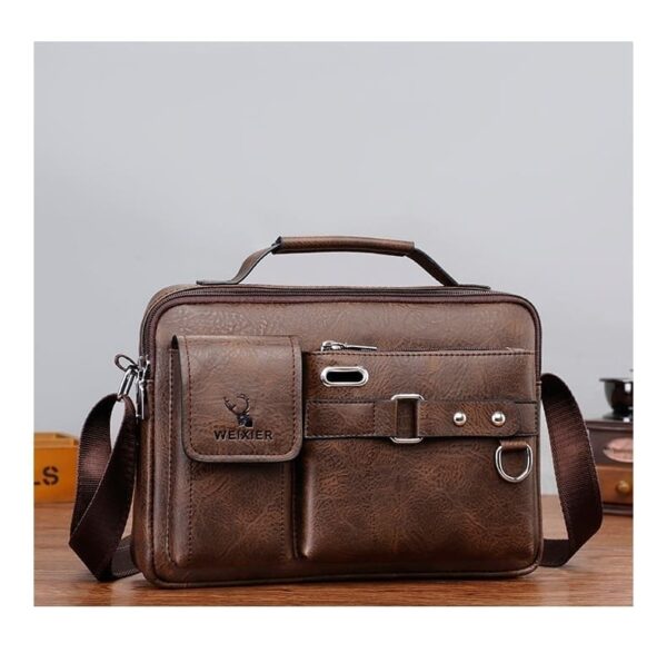 bolsa carteiro pasta maleta executiva masculina 42