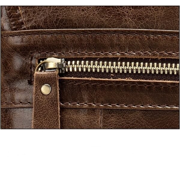 Bolsa de couro masculina tiracolo - Image 17