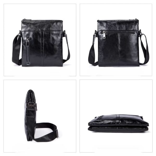 BOLSA LATERAL MASCULINA COURO LEGÍTIMO - Image 10