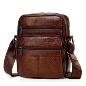 BOLSA MASCULINA COURO