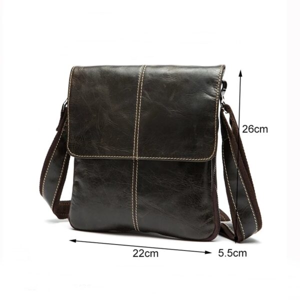 bolsa masculina de couro 5