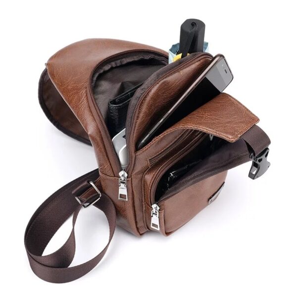 bolsa transversal masculina 38