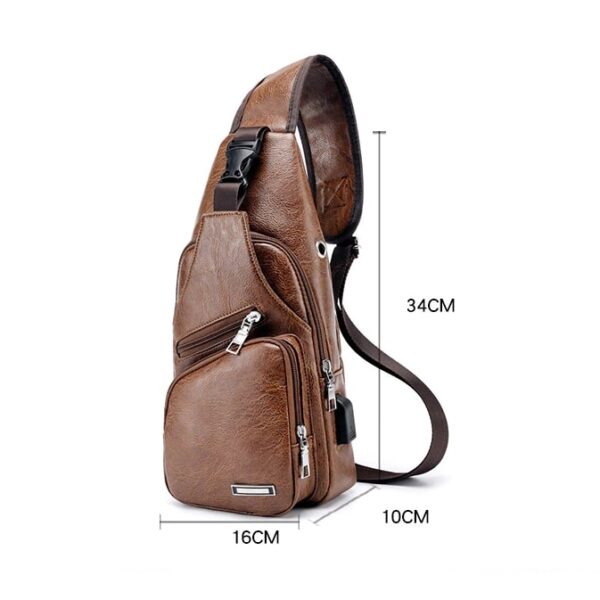 bolsa transversal masculina 45