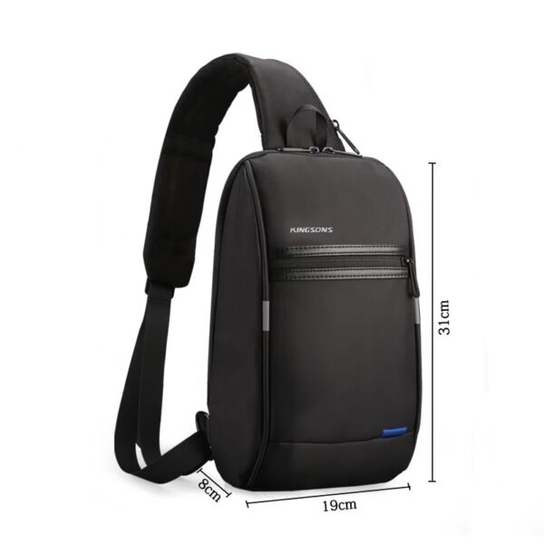 bolsa transversal masculina executiva 12