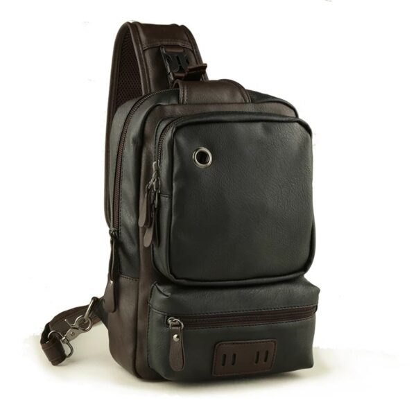 bolsa transversal masculina mochila 18