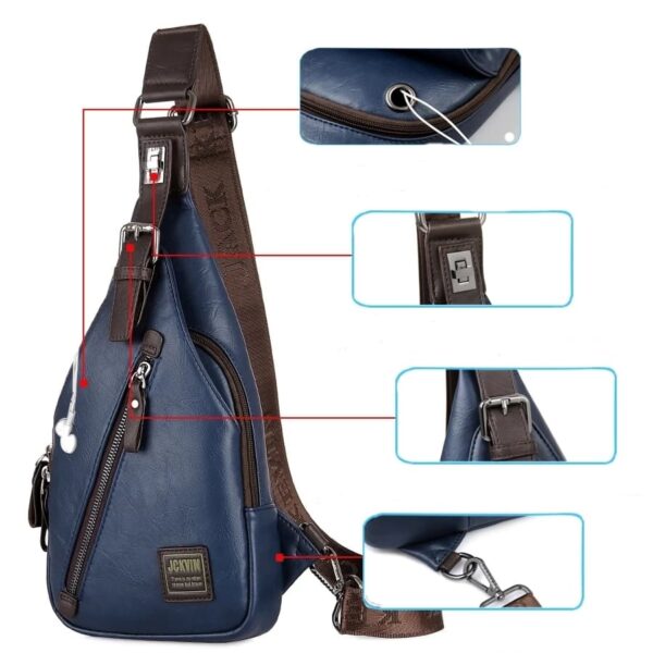 bolsa transversal pequena masculina 12