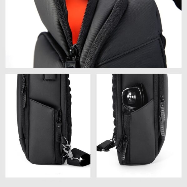 mochila masculina transversal 13