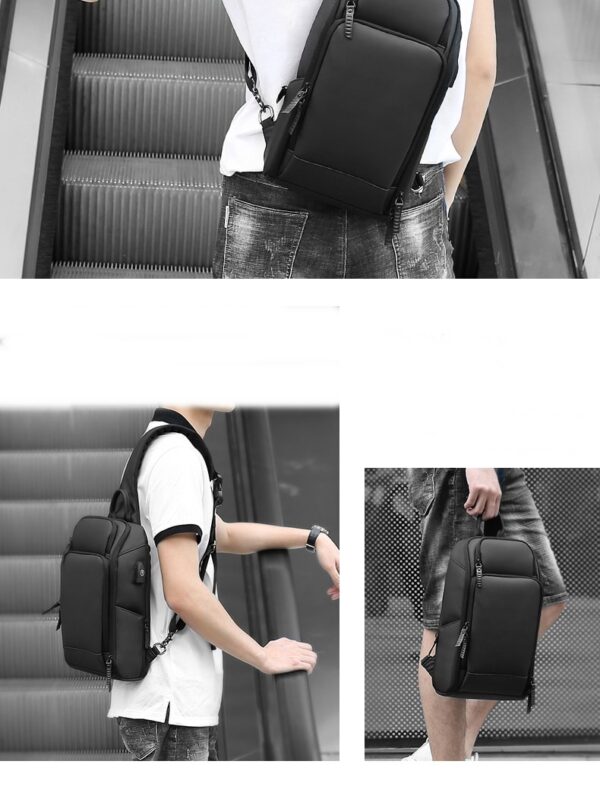 mochila masculina transversal 8