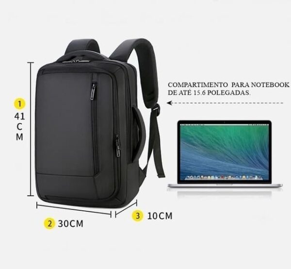 mochila masculina viagem 17