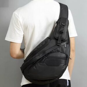 MOCHILA TRANSVERSAL MASCULINA MOTOQUEIRO