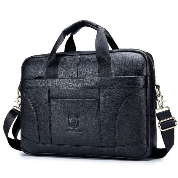 Bolsa Para Notebook de 15 Polegadas em Couro Legítimo - Imagem 2