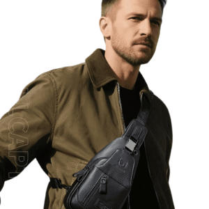 bolsa transversal masculina couro