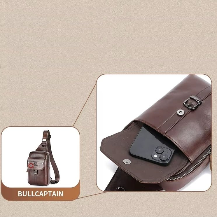 Bolsa Masculina Transversal Couro Legítimo Nápoles 11 Bolsa Masculina Transversal Couro Legítimo Nápoles - Imagem 11